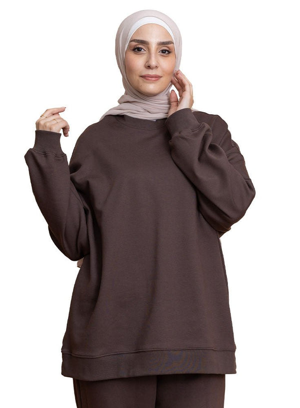 Brown Over Size Sw - Round - Khotwh