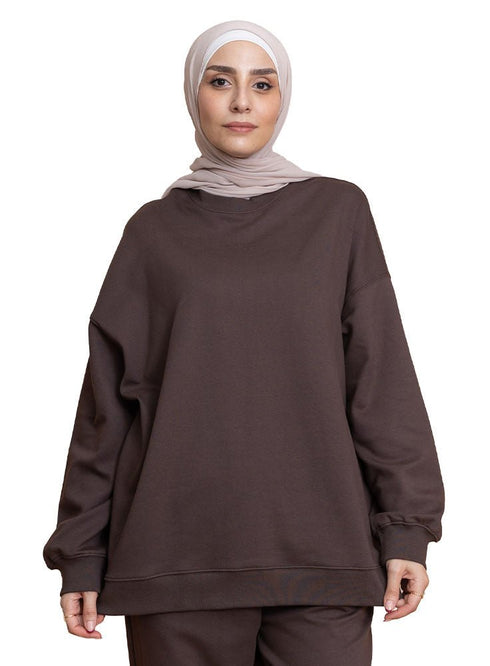 Brown Over Size Sw - Round - Khotwh