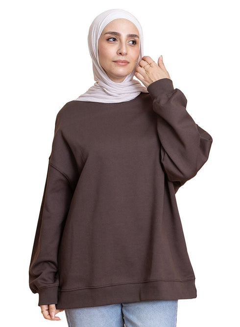 Brown Over Size Sw - Round - Khotwh