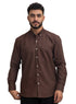 Brown Oxford Shirt - Khotwh