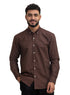 Brown Oxford Shirt - Khotwh