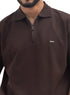 Brown Polo Neck Suit - Khotwh