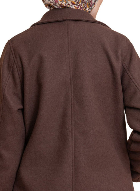 Brown RD - Basic Feather Jacket - Khotwh