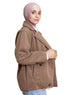 Brown RD - Short Jacquard Jacket - Khotwh