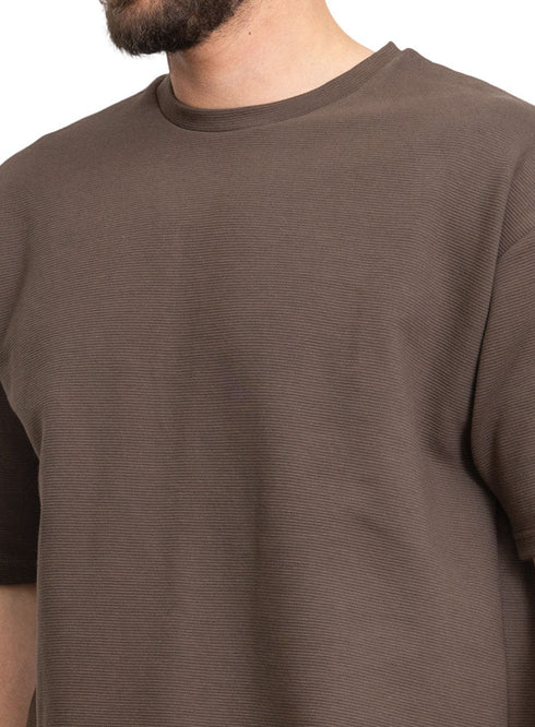 Brown Ribbed suit (M) - Khotwh