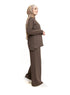 Brown Ribbed suit (W) - Khotwh