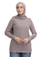 Brown Striped Long - Sleeve - Khotwh