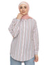 Brown Stripped Over - Size Shirt - Khotwh