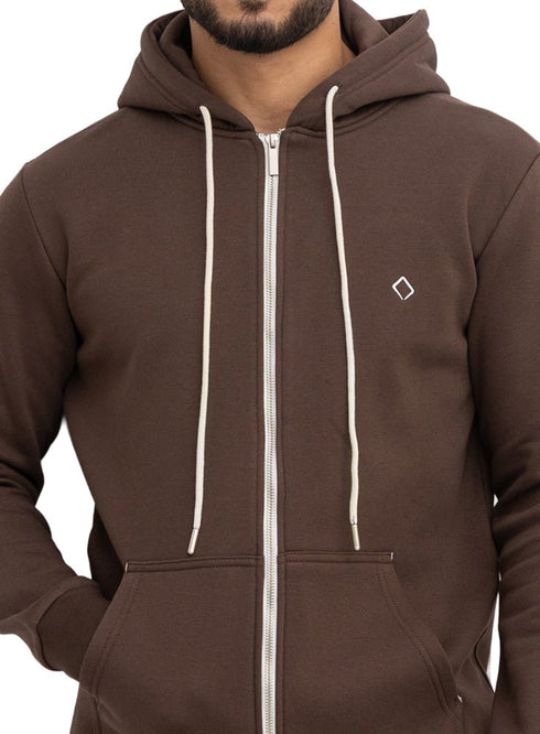 Brown SW-Zipper - Khotwh