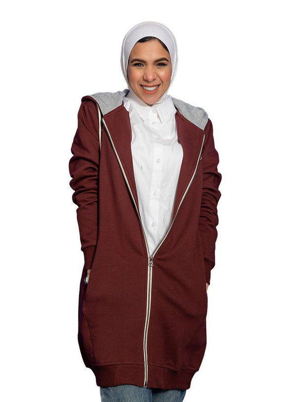 Brown SW - Zipper Maxi - Khotwh
