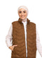 Brown Velvet Vest - Khotwh