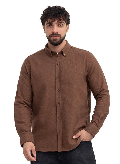 Brown Villa Winter Shirt - Khotwh