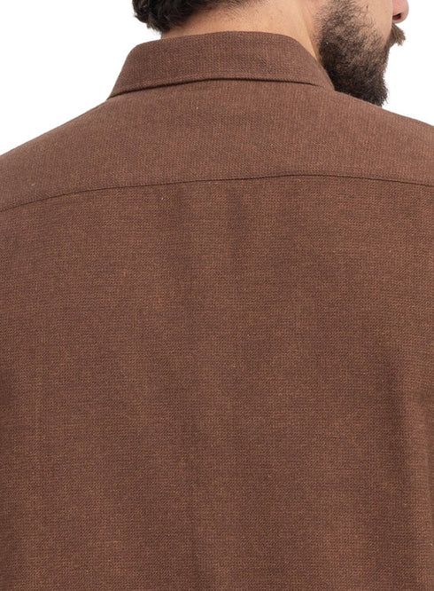 Brown Villa Winter Shirt - Khotwh