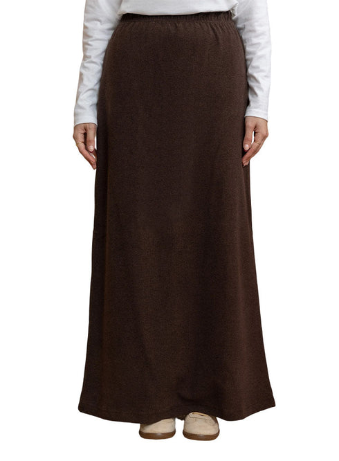 Brown W - Skirt - Khotwh