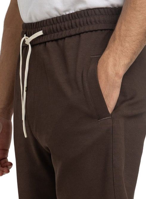Brown Wide Leg Pants - Khotwh