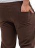 Brown Zipper-Melton Wide Leg - Khotwh