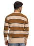 Brown*Beige Design 2425 S - Round Pullover - Khotwh