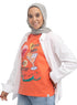 Bubblegum-Design 10 Printed Short-Sleeve - Khotwh