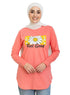 Bubblegum Printed Long - Sleeve Design 13 - Khotwh