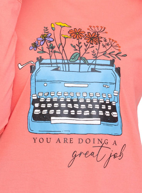 Bubblegum Printed Long - Sleeve Design 23 - Khotwh