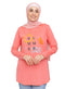 Bubblegum Printed Long - Sleeve Design 35 - Khotwh