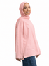 Bubblegum V-Over Size Long-Sleeve - Khotwh