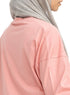 Bubblegum V-Over Size Long-Sleeve - Khotwh