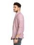 Burgundy Striped Oxford Shirt - Khotwh