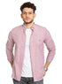 Burgundy Striped Oxford Shirt - Khotwh