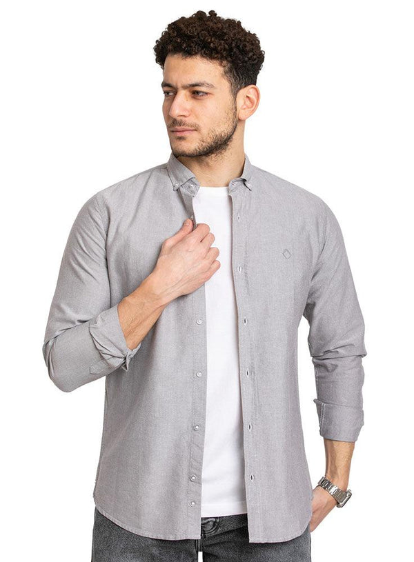 C - Micro Chip Oxford Shirt - Khotwh