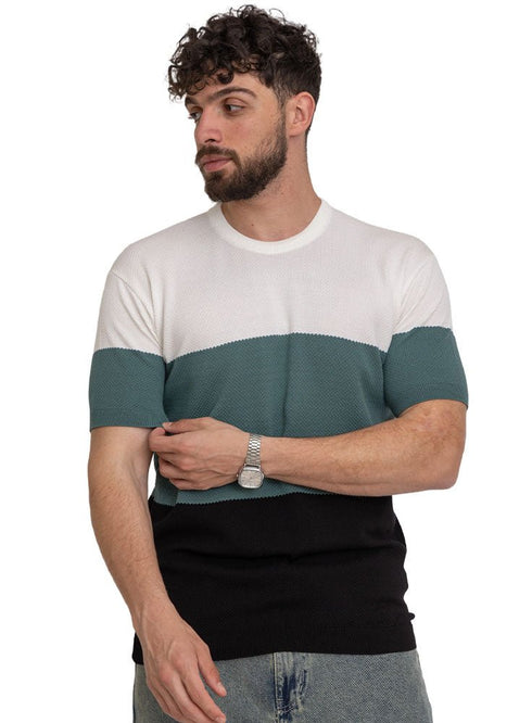 Cactus Design 01029Knit Round T-Shirt - Khotwh