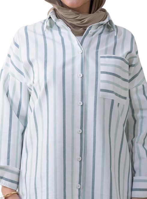 Cactus - Design 3 Pocket S - Over Size Shirt - Khotwh