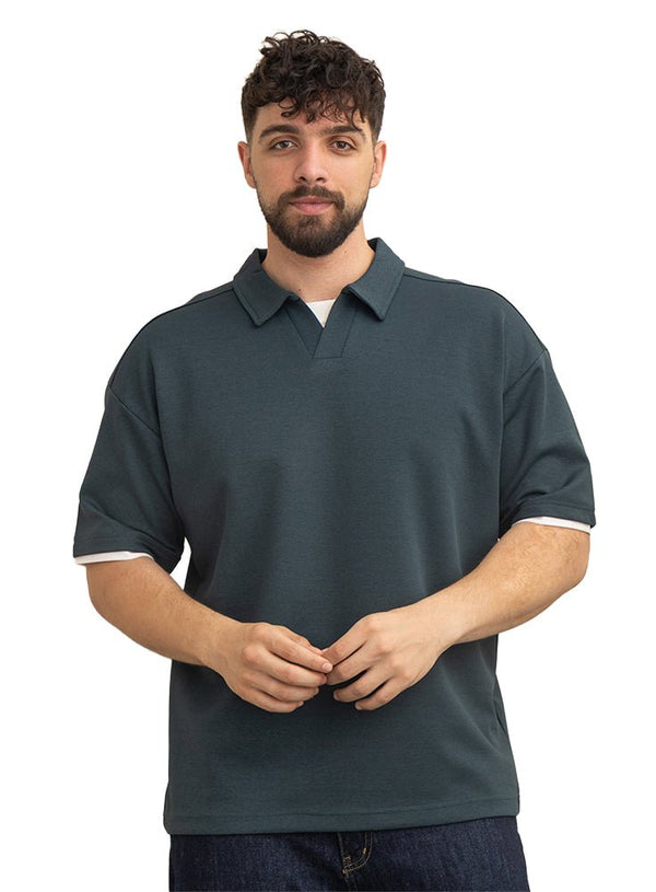 Cactus Design 3068 NF-Polo Neck T-Shirt - Khotwh