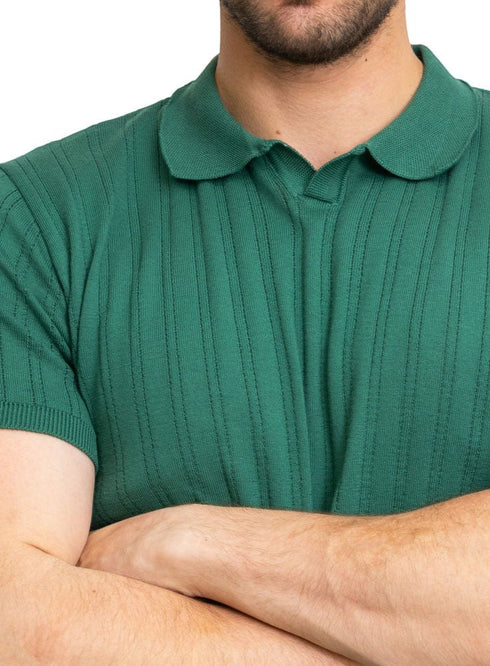 Cactus F - Polo Neck Pullover - Khotwh