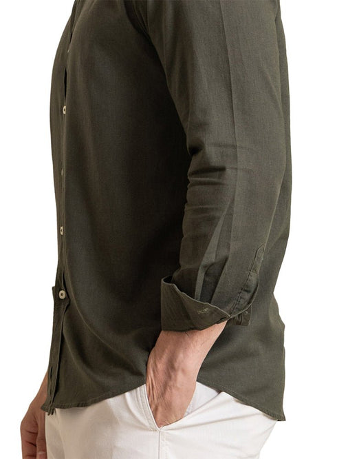 Cactus Linen Shirt - Khotwh