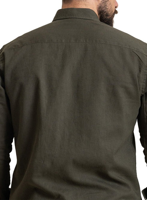 Cactus Linen Shirt - Khotwh