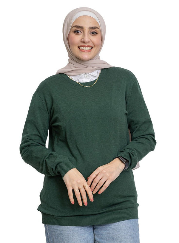 Cactus Round Knit Pullover - Khotwh