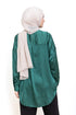 Cactus Satin Over Size Shirt - Khotwh