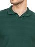 Cactus striped zigzag - F - Polo Neck T-Shirt - Khotwh