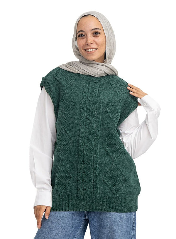Cactus Velvet Cut Pullover - Khotwh