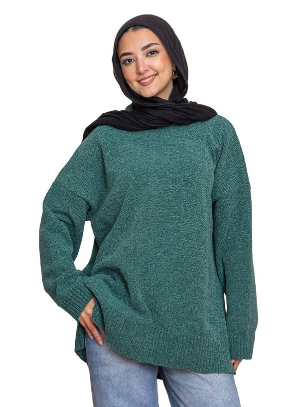 Cactus Velvet V - Over Size Pullover - Khotwh