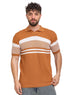 Camel Design 01021Knit Polo Neck - T-Shirt - Khotwh