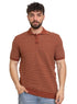 Camel Design 1004Knit Polo Neck - T-Shirt - Khotwh