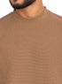 Camel Design 3932 Knit Round T-Shirt - Khotwh