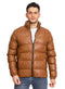 Camel F - Leather Jacket - Khotwh