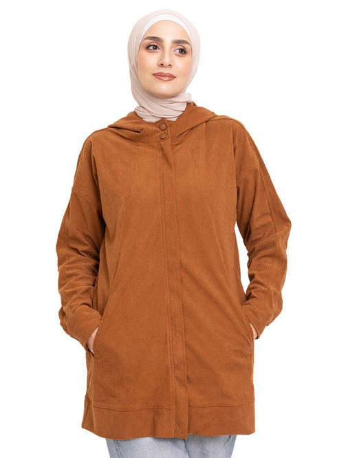 Camel Velvet SW - Zipper - Khotwh