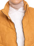 Camel Velvet Vest - Khotwh