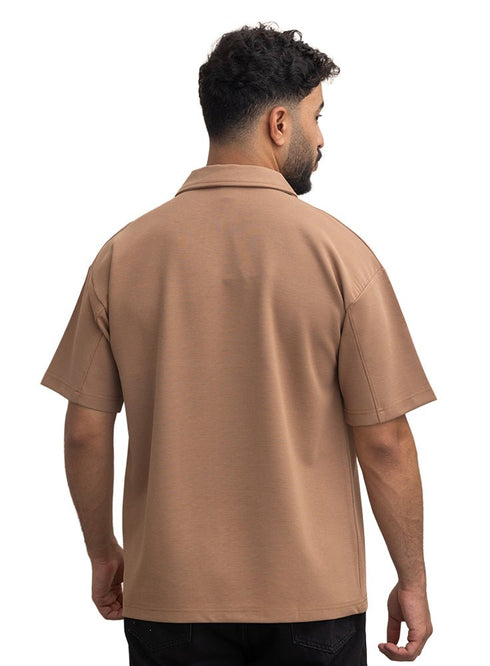 Cappuccino Design 3064 NF - Polo Neck T-Shirt - Khotwh