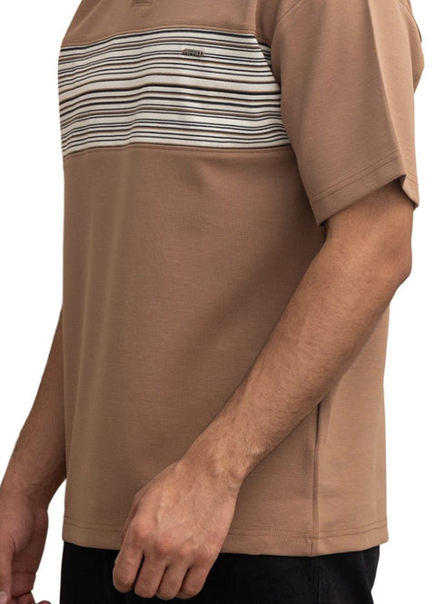 Cappuccino Design 3064 NF - Polo Neck T-Shirt - Khotwh