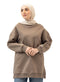 Cappuccino Long V - Over Size Sw - Round - Khotwh